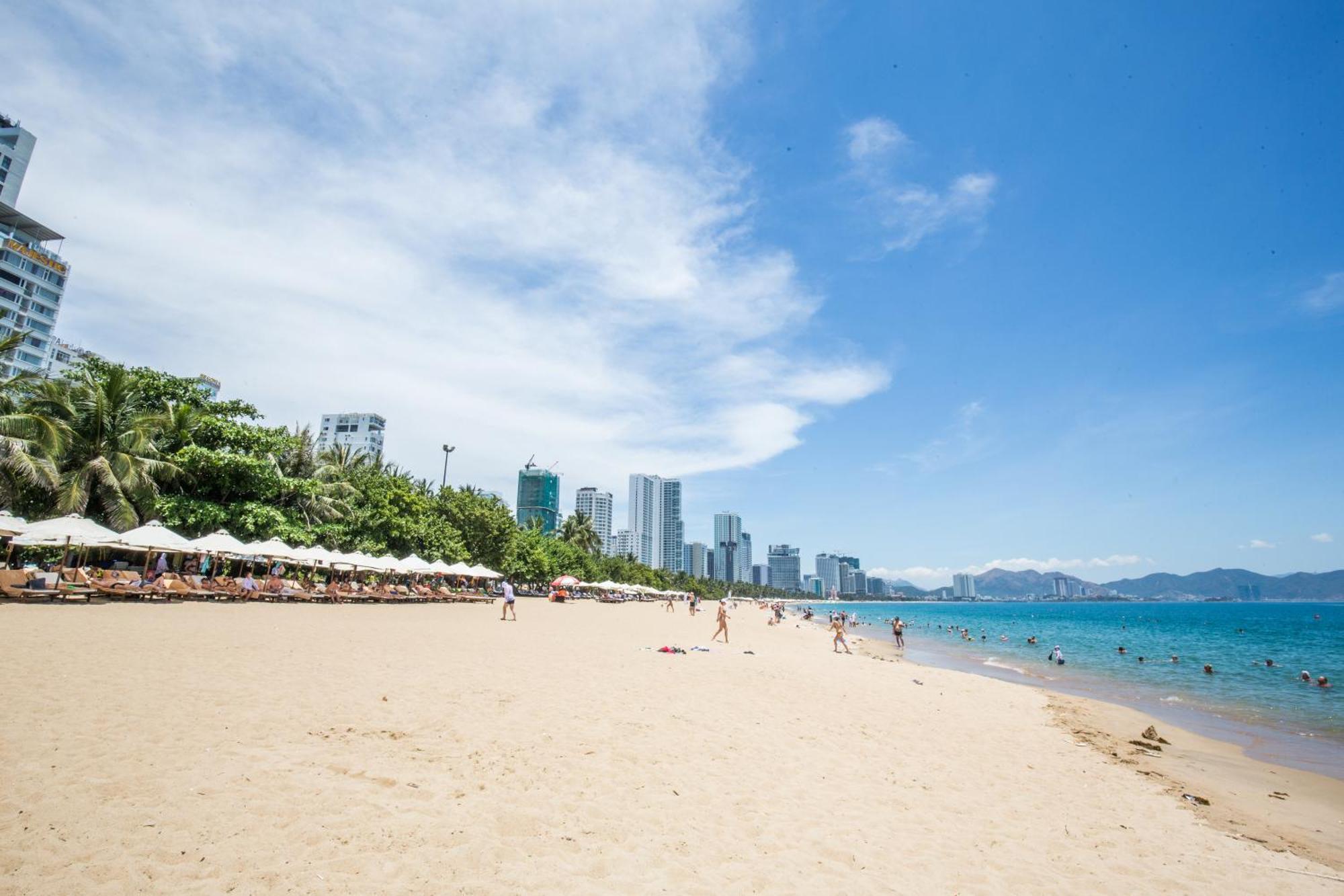 Apartamento Muong Thanh Oceanus Nha Trang Exterior foto